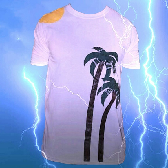 T-shirt Summer Palms body design for men and women - Picture 1 of 1