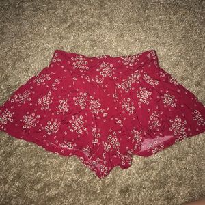 Red Skirt/Shorts