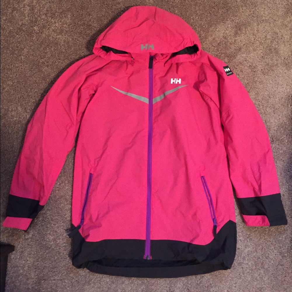 Kids Helly Hansen rain jacket