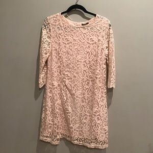 Cream lace dress!