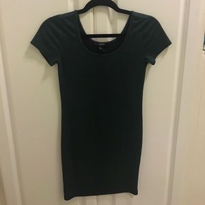 Forever 21 Dark Green Dress. In great condition!
