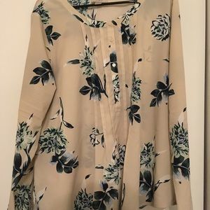 Floral LOFT Blouse XL