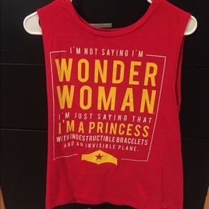 Wonder Woman tank top
