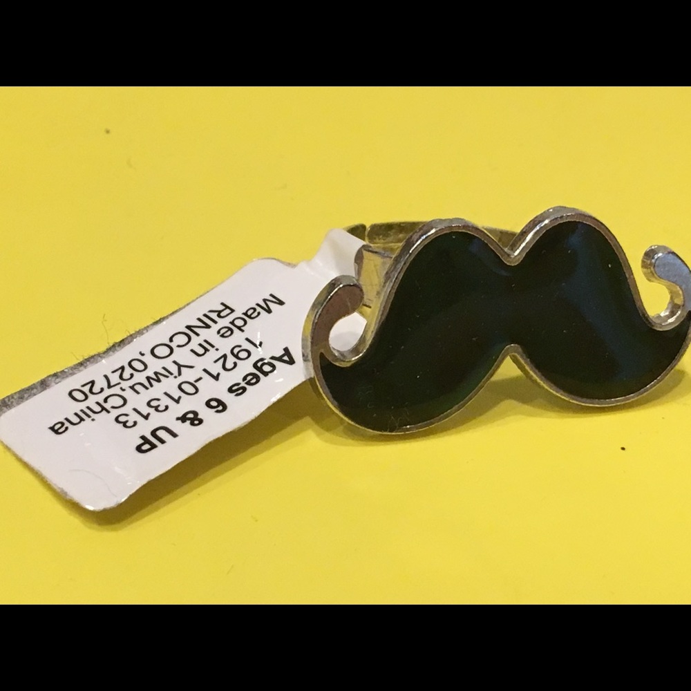 3 for $10 Mustache Mood Ring