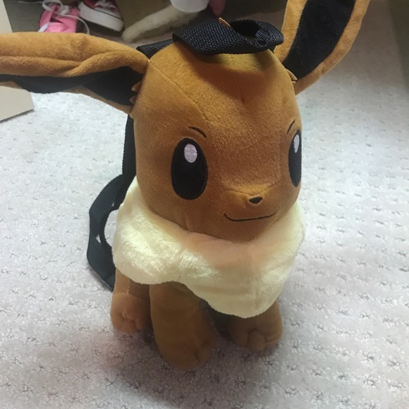 eevee plush backpack