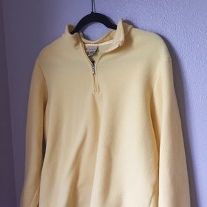 Vintage Yellow Pullover Jacket