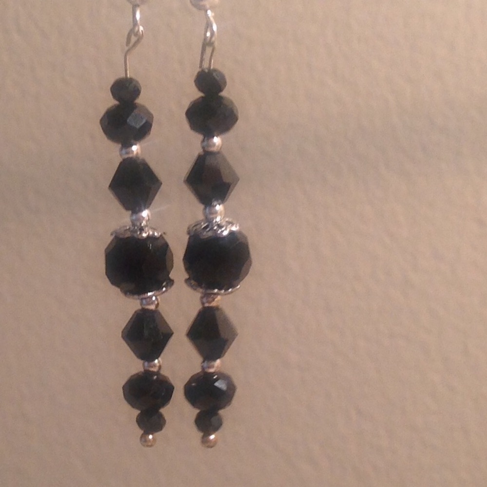 Black earring