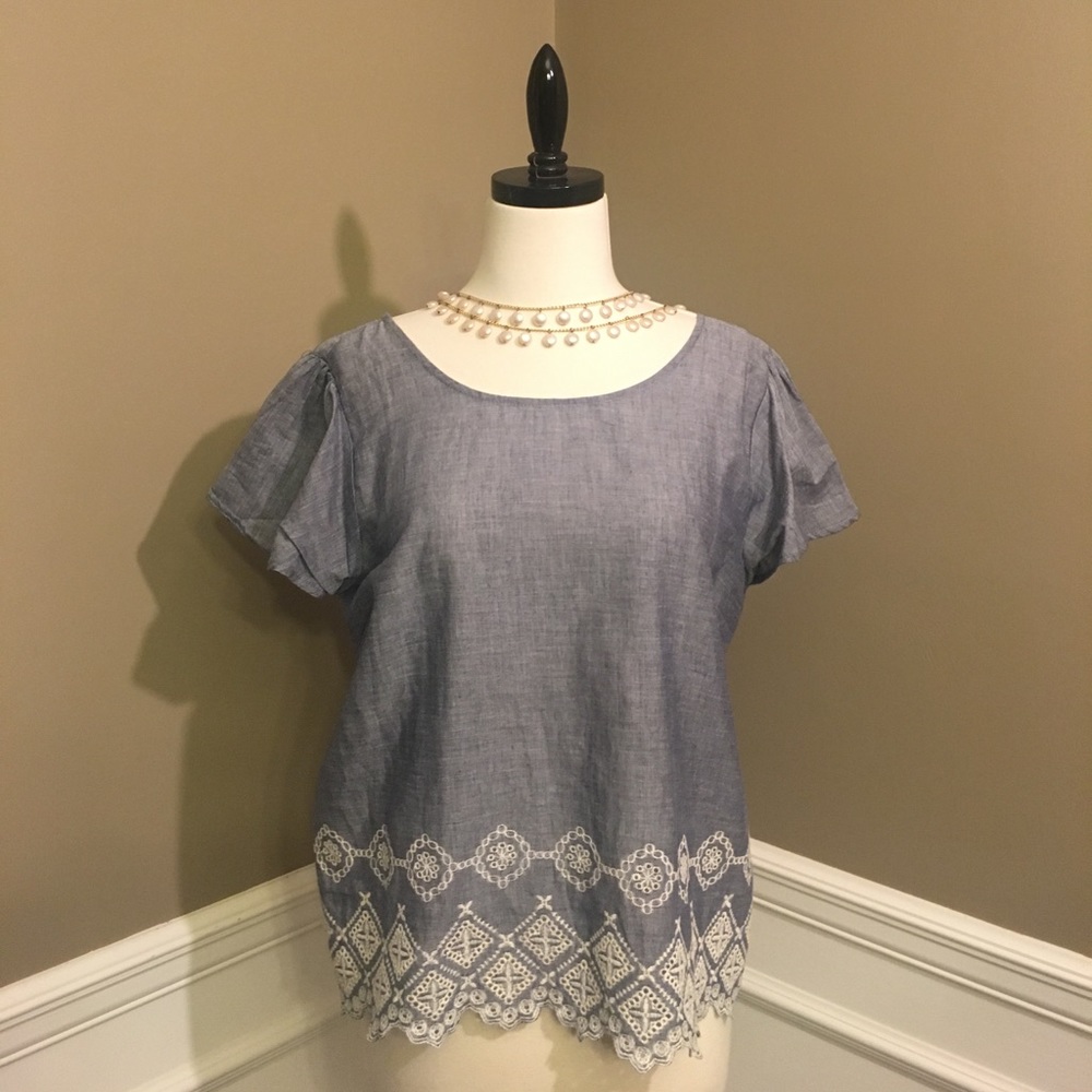 Denim Blouse