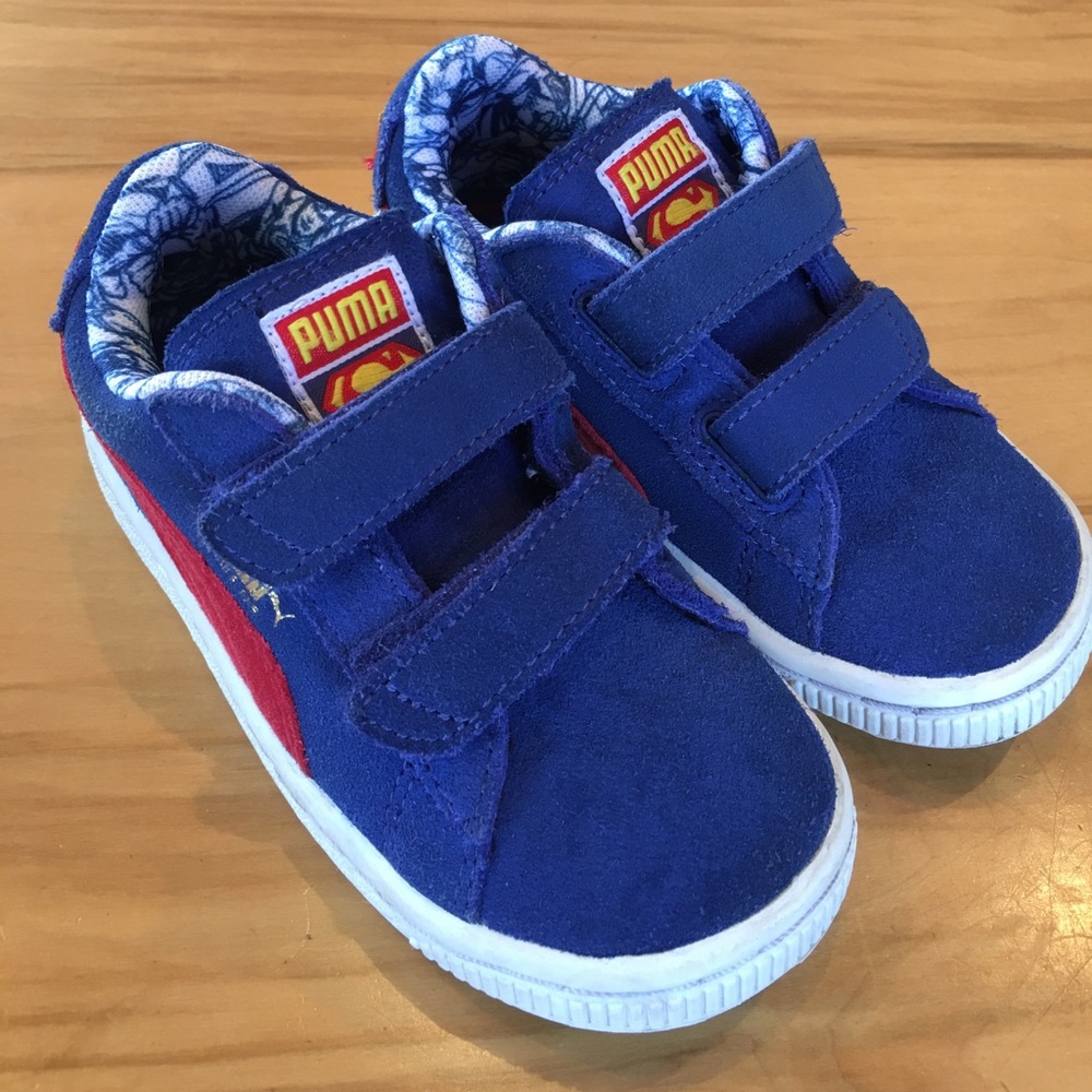 Puma Kids Suede Superman V Inc (Toddler) shoes