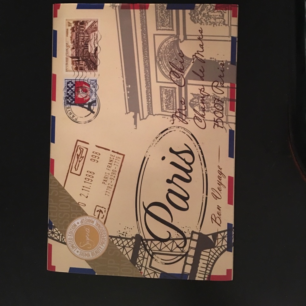 Sigma Limited Edition Paris Palette