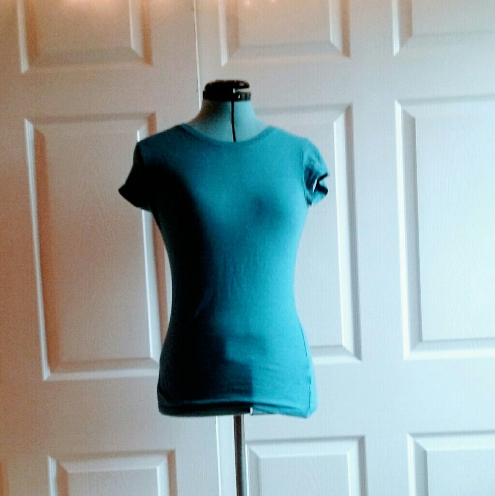 Plain Blue T Shirt