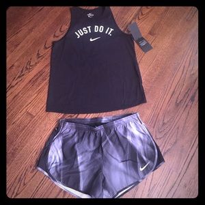 NWT NIKE TANK & SHORTS SET
