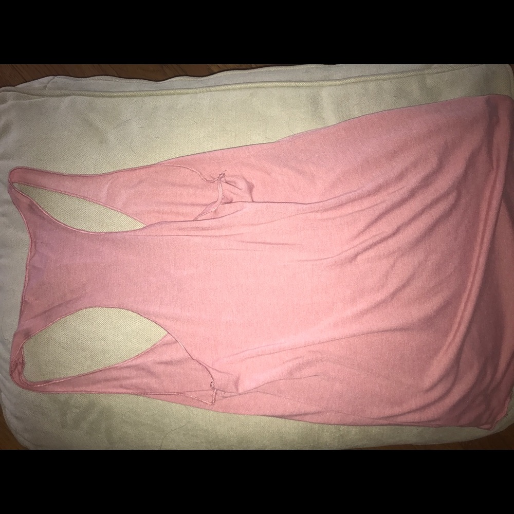 Pink tank top
