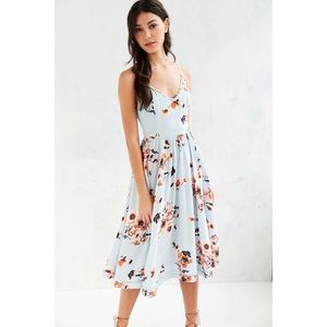 Kimchi Blue Cindy Lace Ladder Midi Dress