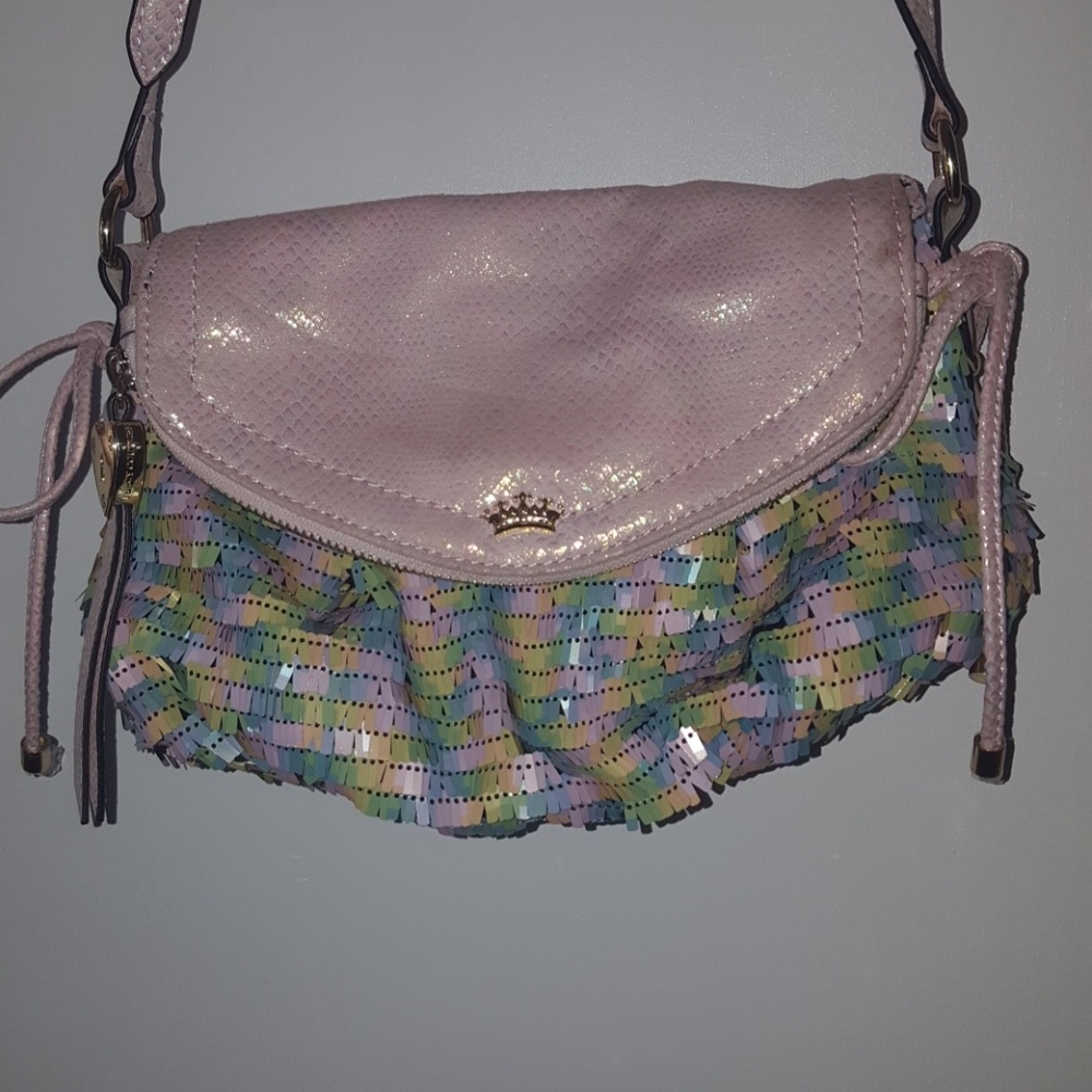 Juicy Couture sequin shoulder bag