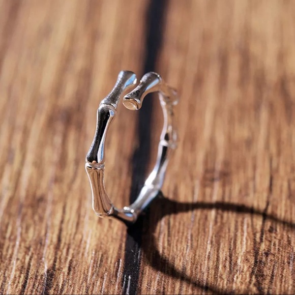 gallery_of_gems Jewelry - 925 Boho Simple Stack Adjustable Finger Ring!