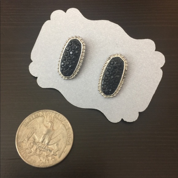3/$20 - Petite Rhinestone Earrings - Picture 2 of 2