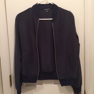 American Apparel Amelia Bomber Navy S