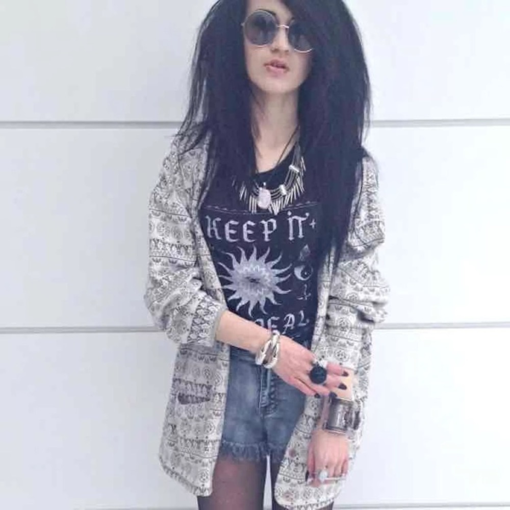 keep it surreal grunge halter