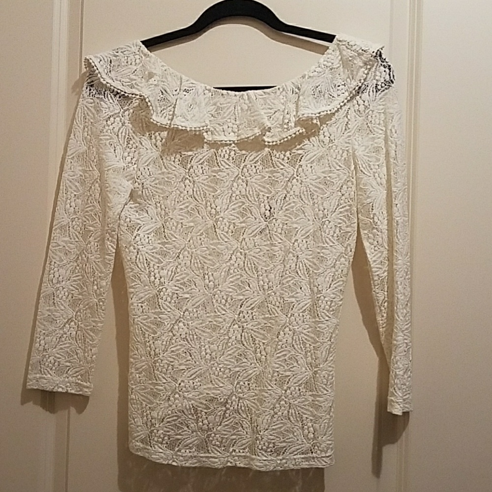Zara Lace top SIZE M