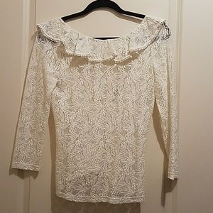 Zara Lace top SIZE M