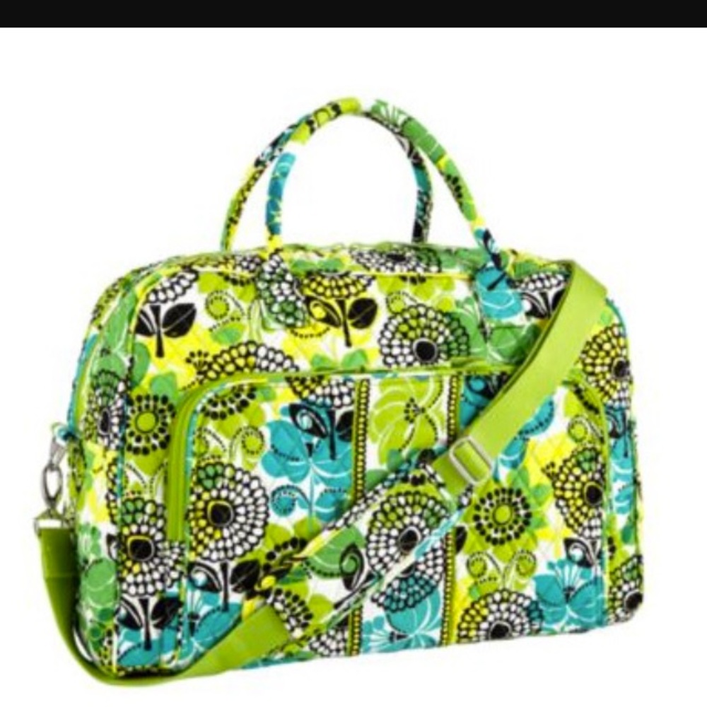 Vera Bradley weekender limes up