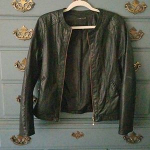 Leather jacket