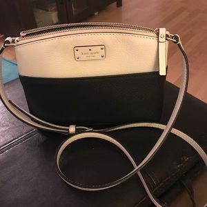 Black and white Kate Spade Small Crossbody