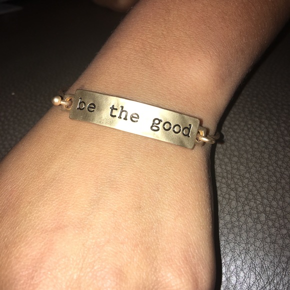 Be the Good. . . Available Hand Stamped Bracelets - Picture 2 of 2
