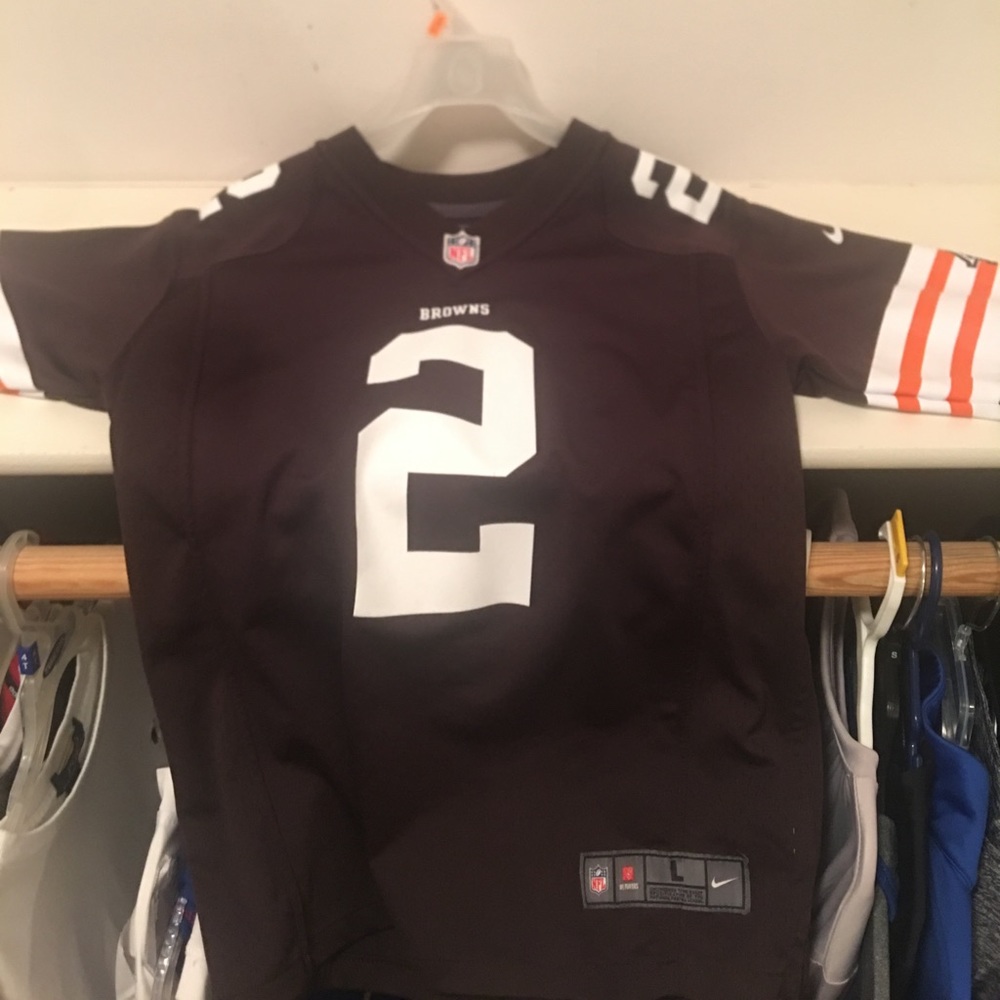 Johnny Manziel Nike Cleveland browns jersey