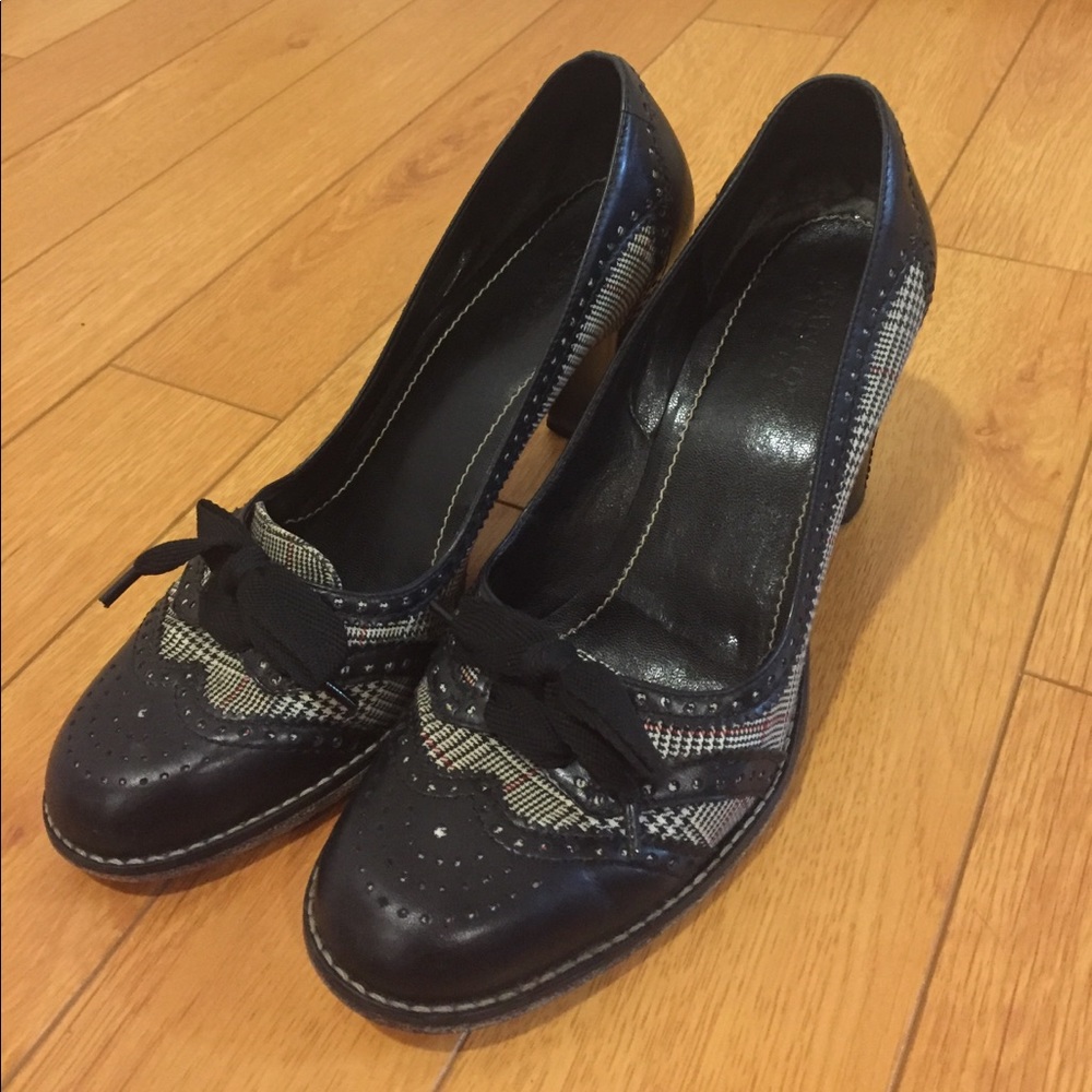 Franco Sarto oxford wingtip pumps