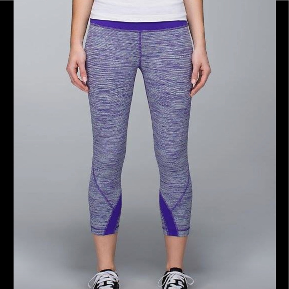 Lululemon Run: Inspire Crop II *All Luxtreme, 4.