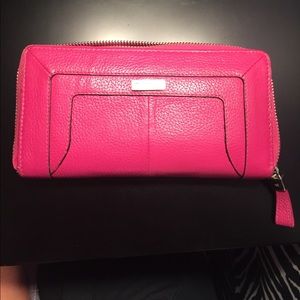 Pink wallet