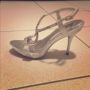 Sparkly high heels