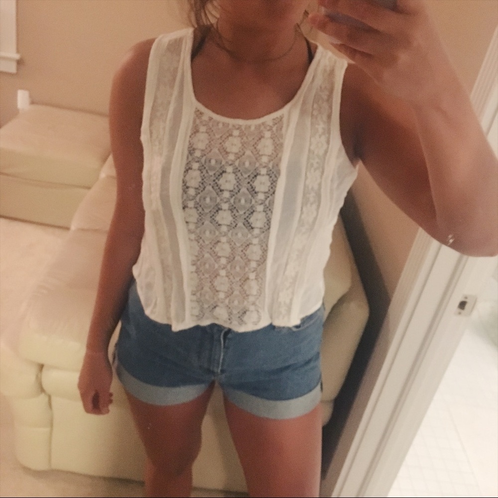 Urban outfitters Lacey tank