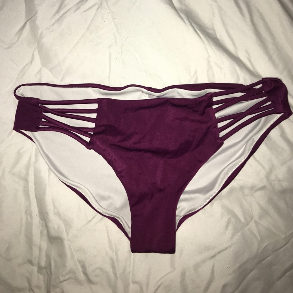Pink bikini bottoms