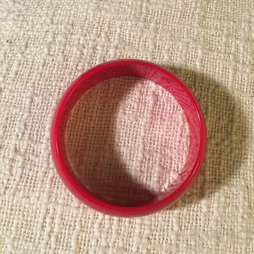 Red Bangle Bracelet