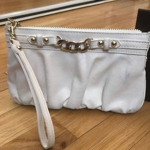 Express White Clutch - NEW!