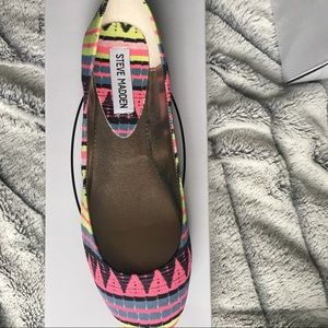 Steve Madden Tribal Print Flats