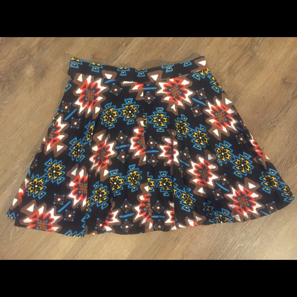 NWOT Rue 21 Aztec Skater Skirt