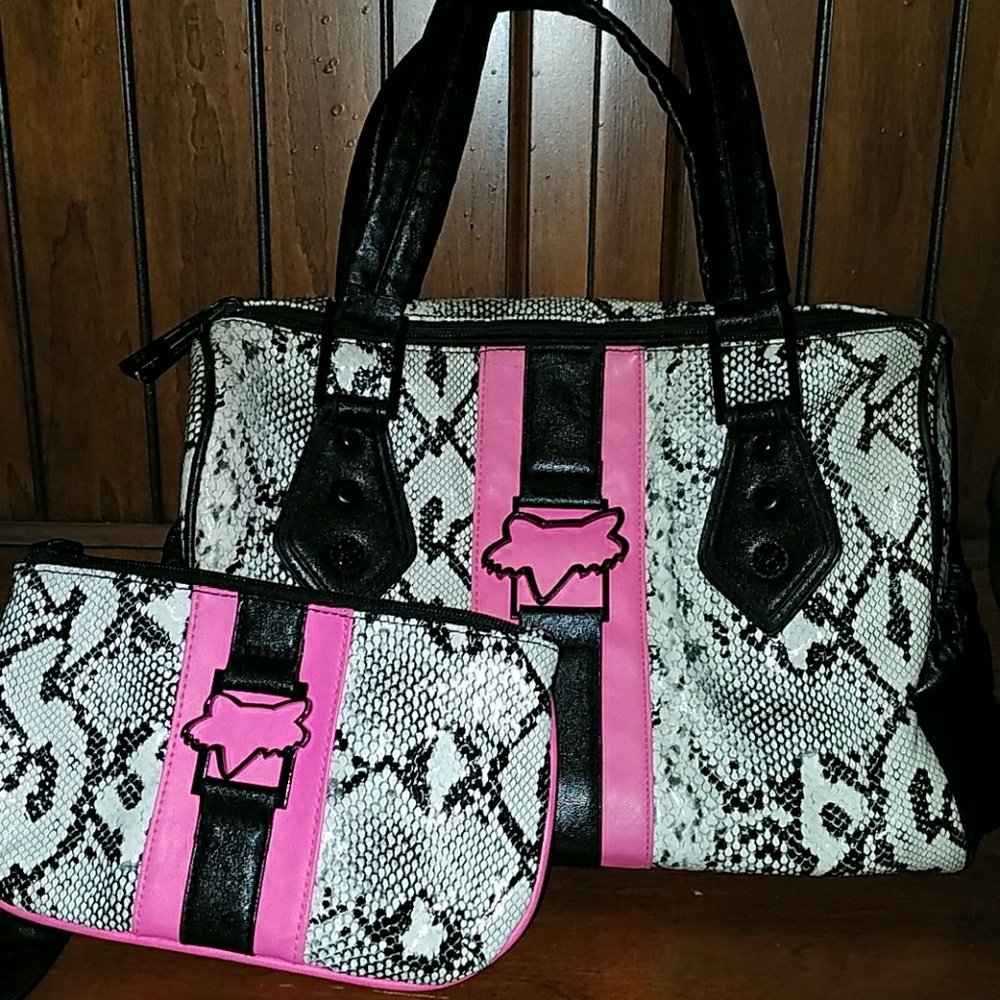 Fox Racing Purse with matching wallet.