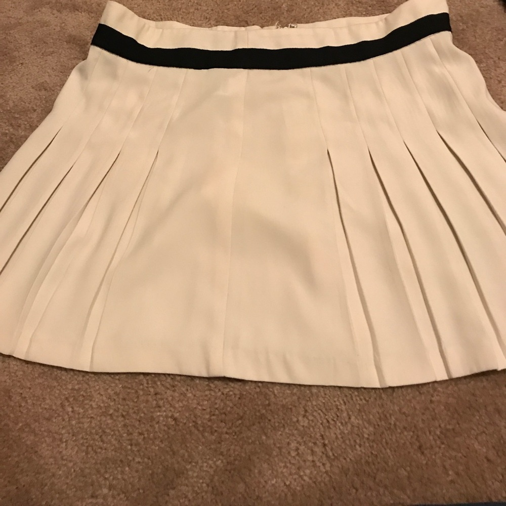 Cream skirt