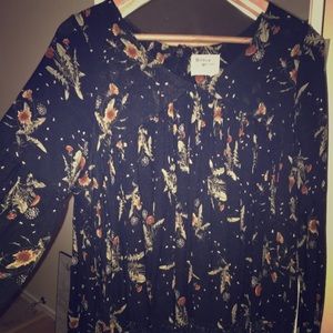 Anthropologie Holding Horses Sm swing top