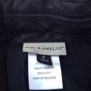 Doc & Amelia Pants - Black Dress Pants Doc & Amelia Pants - Black Dress Pants