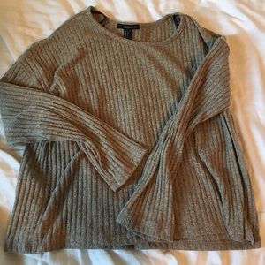 Fall sweater / crop top sweater
