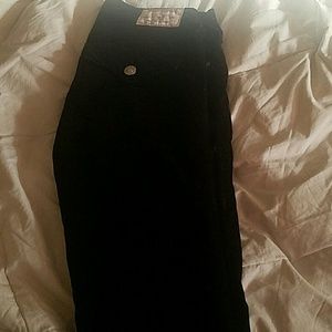 Corduroy  black True Religion pants