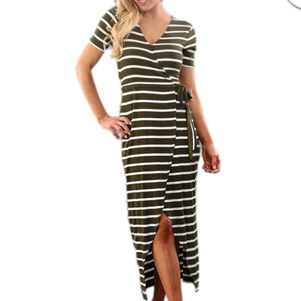 Bow Tie Maxi Dress