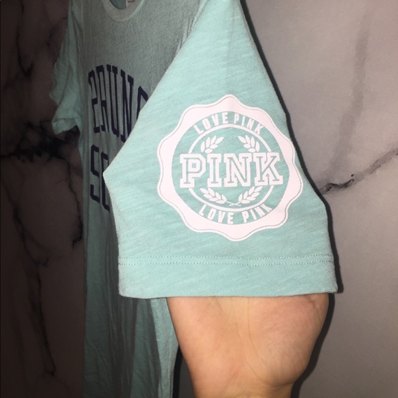 VICTORIAS SECRET PINK TEE - Picture 2 of 4