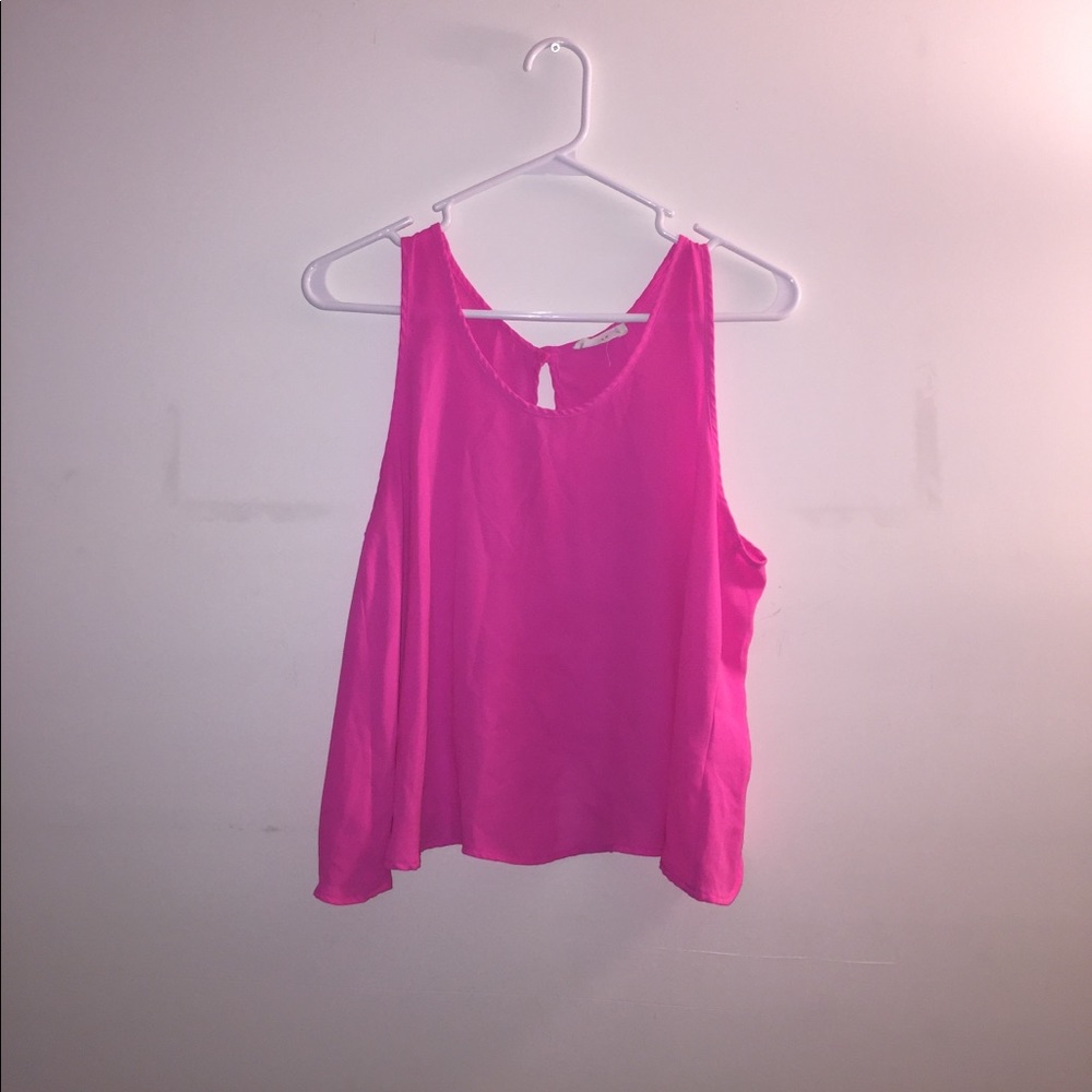 Lush hot pink top