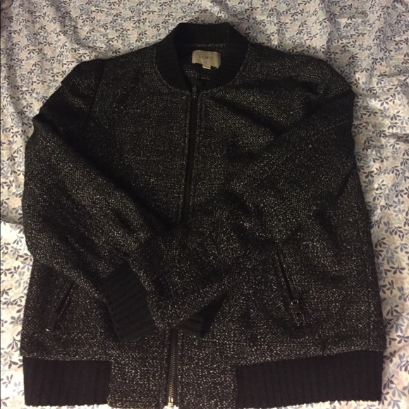 Loft Knit Bomber Jacket - Picture 3 of 4